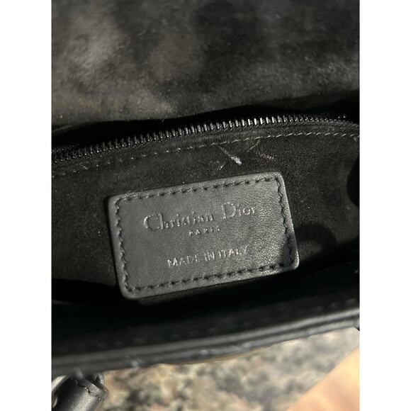 Christian Dior Small Lady Dior My ABCDior Bag Ultramatte Cannage SPBSAL 336647 - Picture 11 of 15